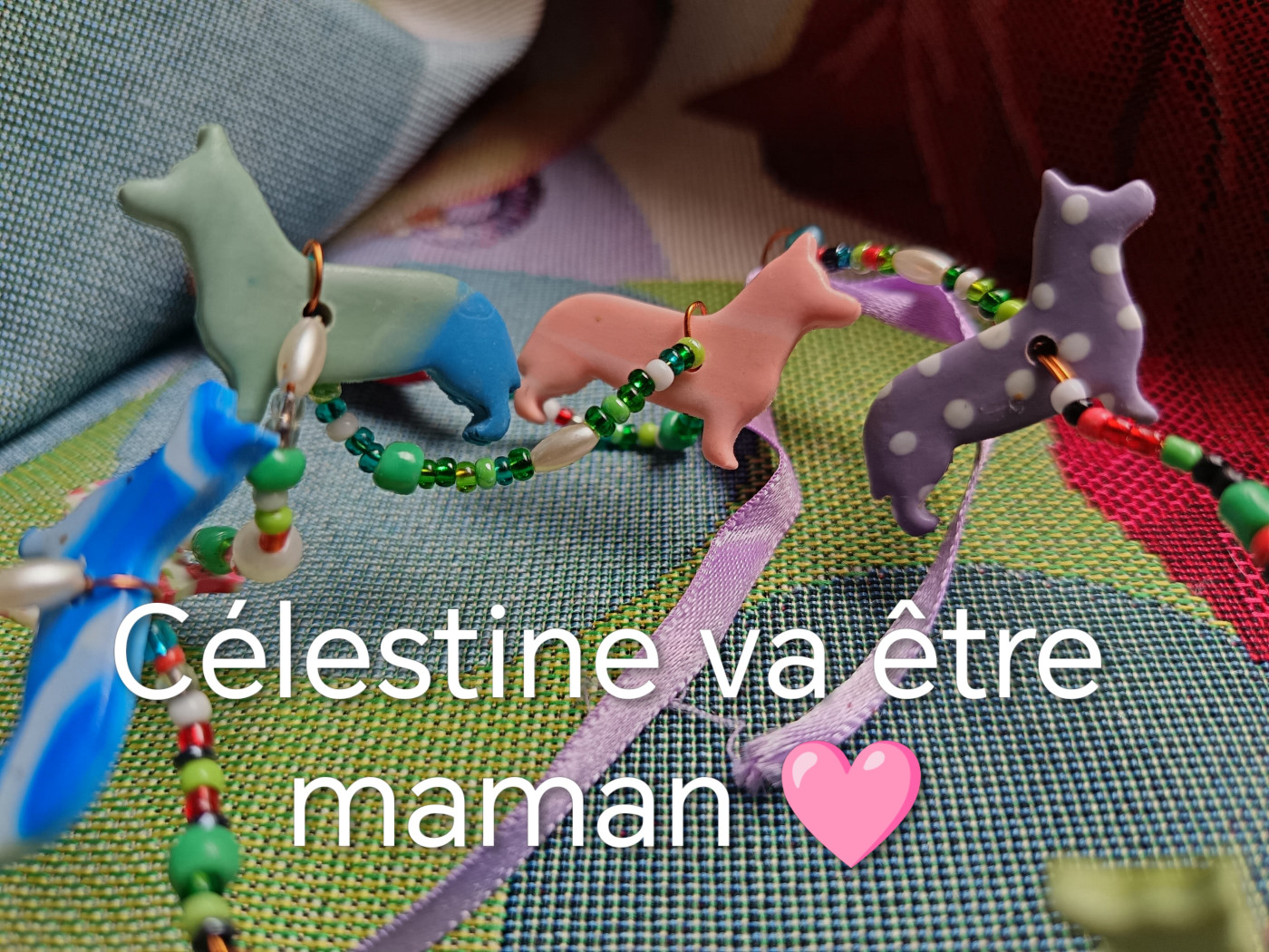 Célestine va être maman...